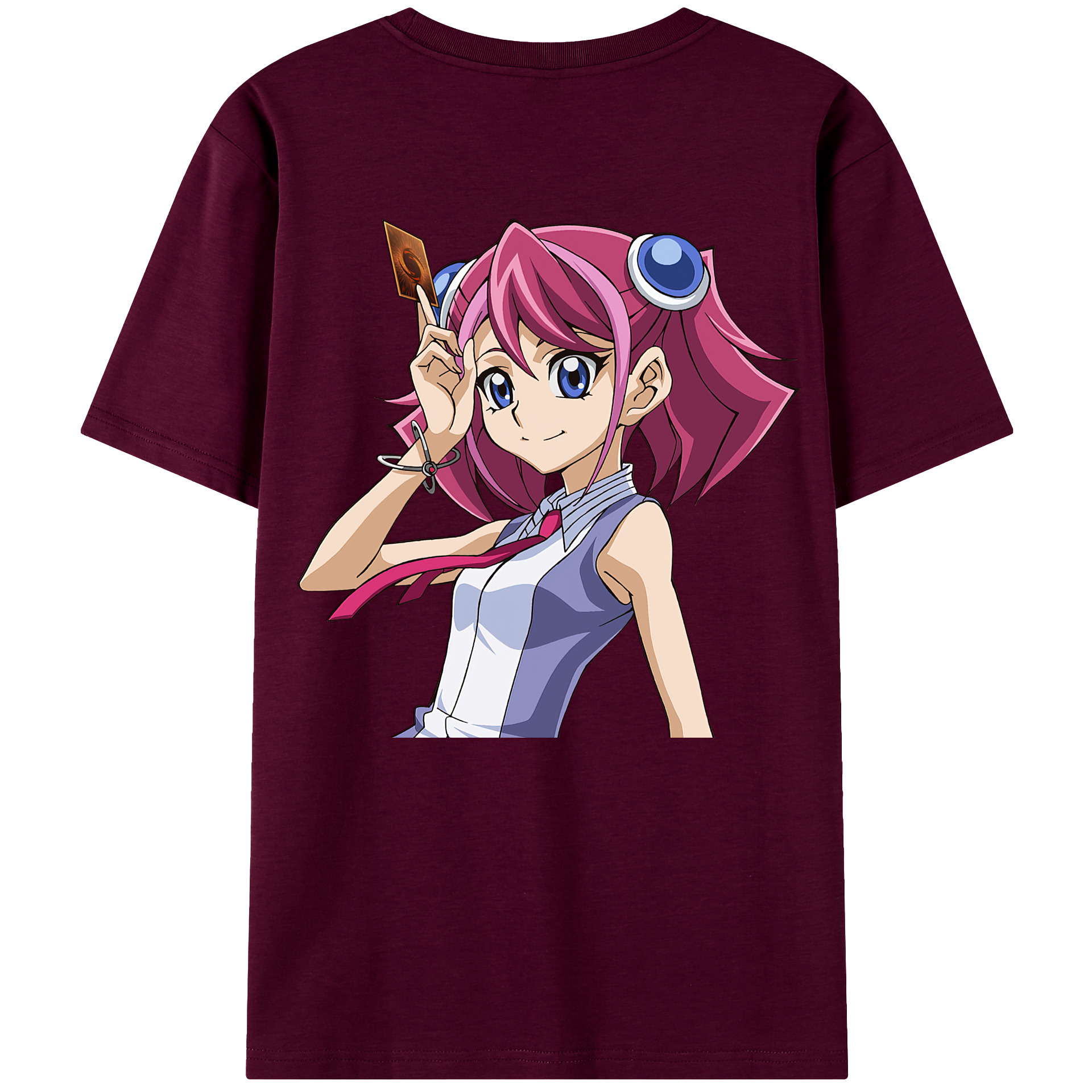 （画像用） 遊☆戯☆王 Yu-Gi-Oh! レディース半袖Tシャツ(バックプリント)